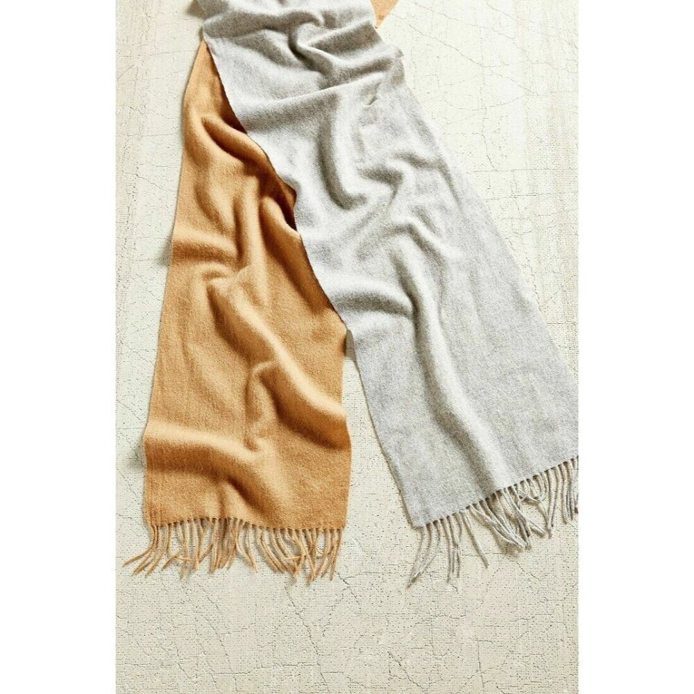 Donni Charm Women's Color Block Scarf One Size Natural Donni Mix Stylish Winter - Picture 6 of 14
